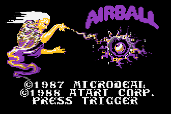 Airball [Model RX8109] screenshot