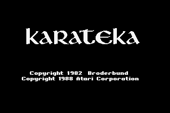 Karateka [Model RX8095] screenshot