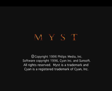 Myst [Model 810 0308] screenshot