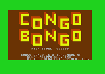 Congo Bongo screenshot