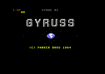 Gyruss screenshot