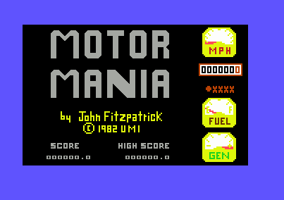 Motor Mania screenshot