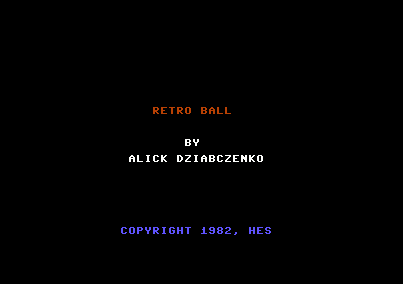 Retro Ball screenshot