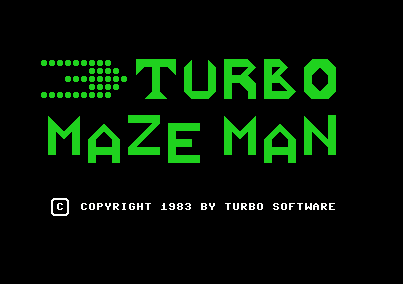 Turbo Maze Man screenshot