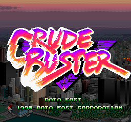 Crude Buster screenshot