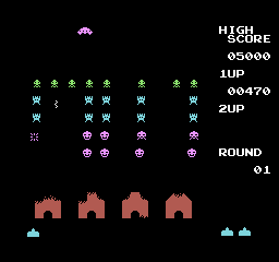 Space Invaders [Model TF-4500] screenshot
