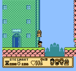 Banana Prince [Model NES-BN-NOE/FRG] screenshot