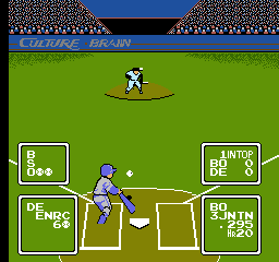 Baseball Simulator 1.000 [Model NES-UB-USA] screenshot