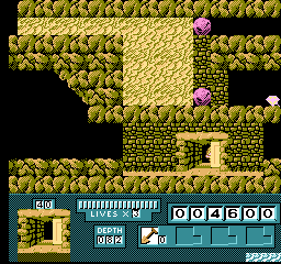 Digger - The Legend of the Lost City [Model NES-8D-USA] screenshot