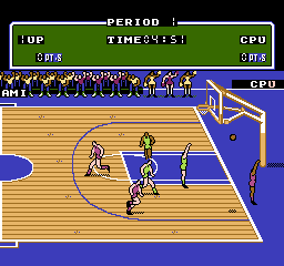 Double Dribble [Model NES-DW-USA] screenshot