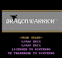 Dragon Warrior [Model NES-DQ-USA] screenshot