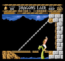Dragon's Lair [Model NES-L9-USA] screenshot