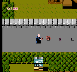 Uncle Fester's Quest - The Addams Family [Model NES-EQ-USA] screenshot