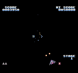 Gyruss [Model NES-YS-USA] screenshot
