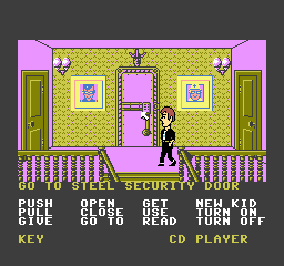 Maniac Mansion [Model NES-JM-USA] screenshot