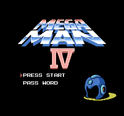 Mega Man IV [Model NES-4V-FRG] screenshot