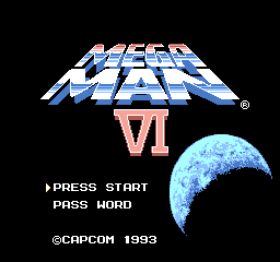 Mega Man VI [Model NES-G6-USA-1] screenshot