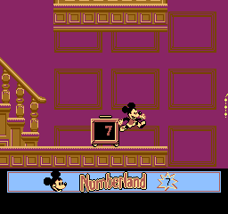 Mickey's Adventure in Numberland [Model NES-NL-USA] screenshot