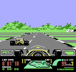 Nigel Mansell's World Championship Racing [Model NES-NC-NOE] screenshot