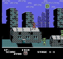 Ninja Crusaders [Model NES-N4-USA] screenshot