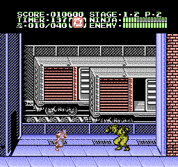 Ninja Gaiden II - The Dark Sword of Chaos [Model NES-NW-USA] screenshot