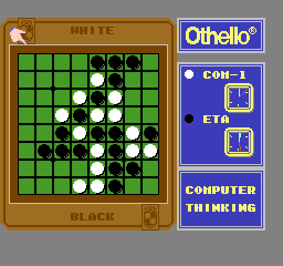 Othello [Model NES-OH-USA] screenshot