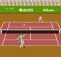 Racket Attack [Model NES-RE-USA] screenshot
