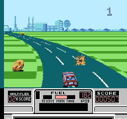 RoadBlasters [Model NES-VE-USA] screenshot