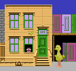 Sesame Street - Big Bird's Hide and Speak [Model NES-4H-USA] screenshot