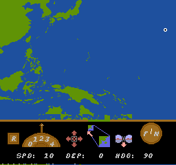 Silent Service [Model NES-IV-USA] screenshot