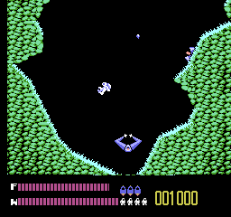 Solar Jetman - Hunt for the Golden Warpship [Model NES-LJ-EEC] screenshot