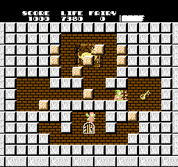 Solomon's Key [Model NES-KE-USA] screenshot