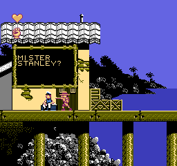 Stanley - The Search for Dr. Livingston [Model NES-SS-USA] screenshot