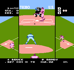 Tecmo Baseball [Model NES-TL-USA] screenshot