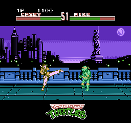 Teenage Mutant Ninja Turtles - Tournament Fighters [Model NES-TF-USA] screenshot
