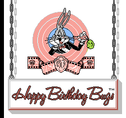 The Bugs Bunny Birthday Blowout [Model NES-H8-USA] screenshot