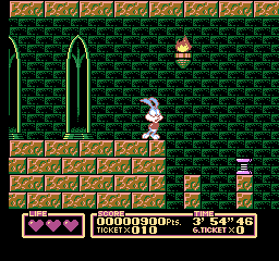 Tiny Toon Adventures 2 - Trouble in Wackyland [Model NES-T2-USA] screenshot
