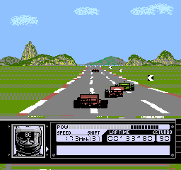 Turbo Racing [Model NES-44-UKV] screenshot
