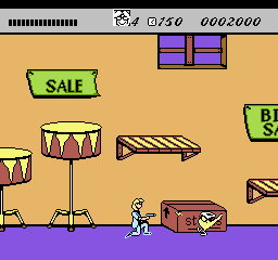 Wayne's World [Model NES-Y8-USA] screenshot