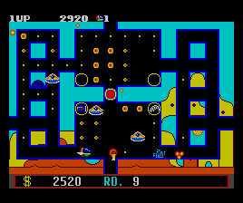 Fantasy Zone - The Maze [Model 5108] screenshot