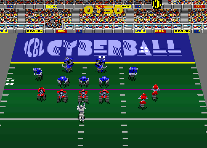 Cyberball - Football in the 21st Century screenshot