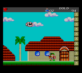 Wonder Boy III - The Dragon's Trap [Model 7026] screenshot