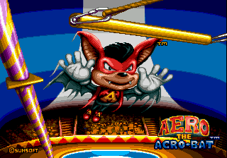 Aero the Acro-Bat [Model T-15056-50] screenshot