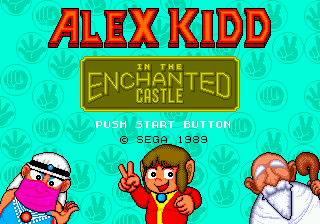 Alex Kidd in the Enchanted Castle [Model 1005-50] screenshot