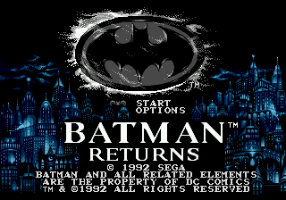 Batman Returns [Model 1045] screenshot