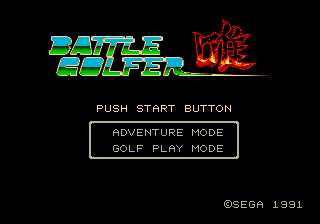 Battle Golfer Yui [Model G-4040] screenshot
