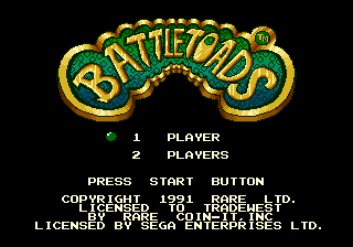 Battletoads [Model T-97026] screenshot