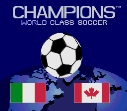 Champions - World Class Soccer [Model T-81296] screenshot