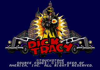 Dick Tracy [Model 1014] screenshot