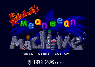 Dr. Robotnik's Mean Bean Machine [Model 1706-50] screenshot